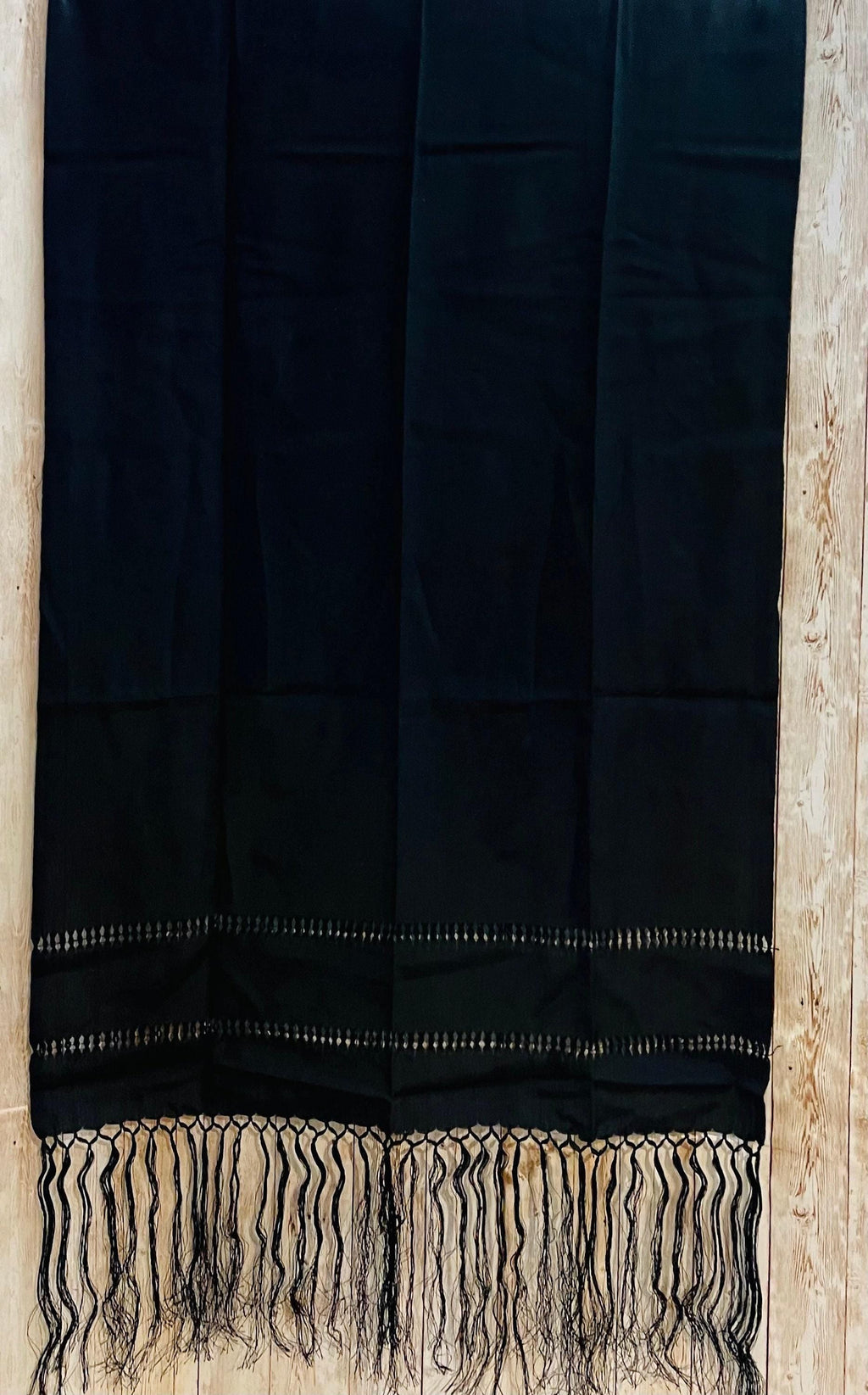 Authentic Mexican Silk Shawl Wrap