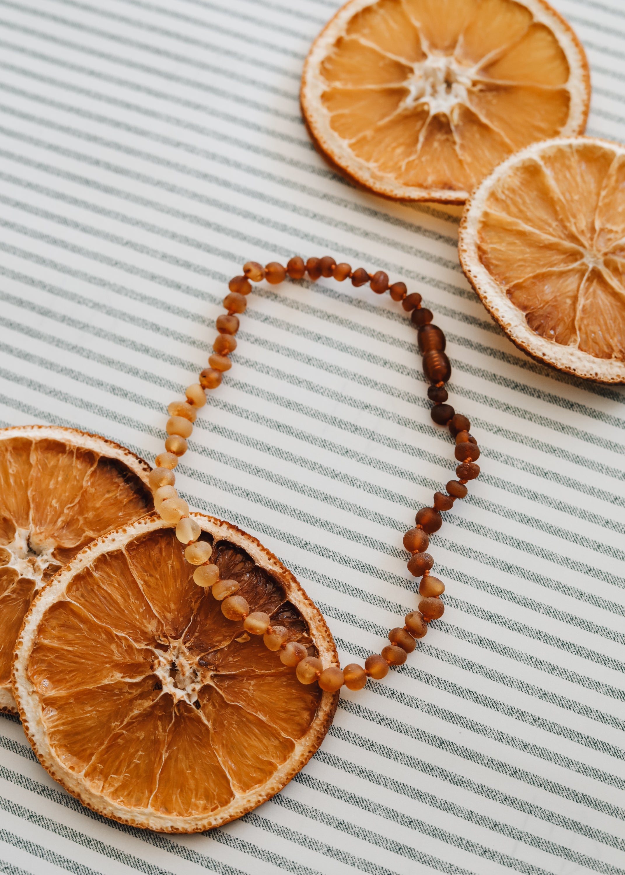 Raw Baltic Amber + Sunflower