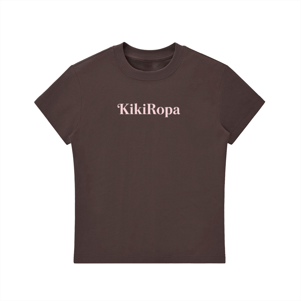 KikiRopa  Bodycon Crewneck T-Shirt