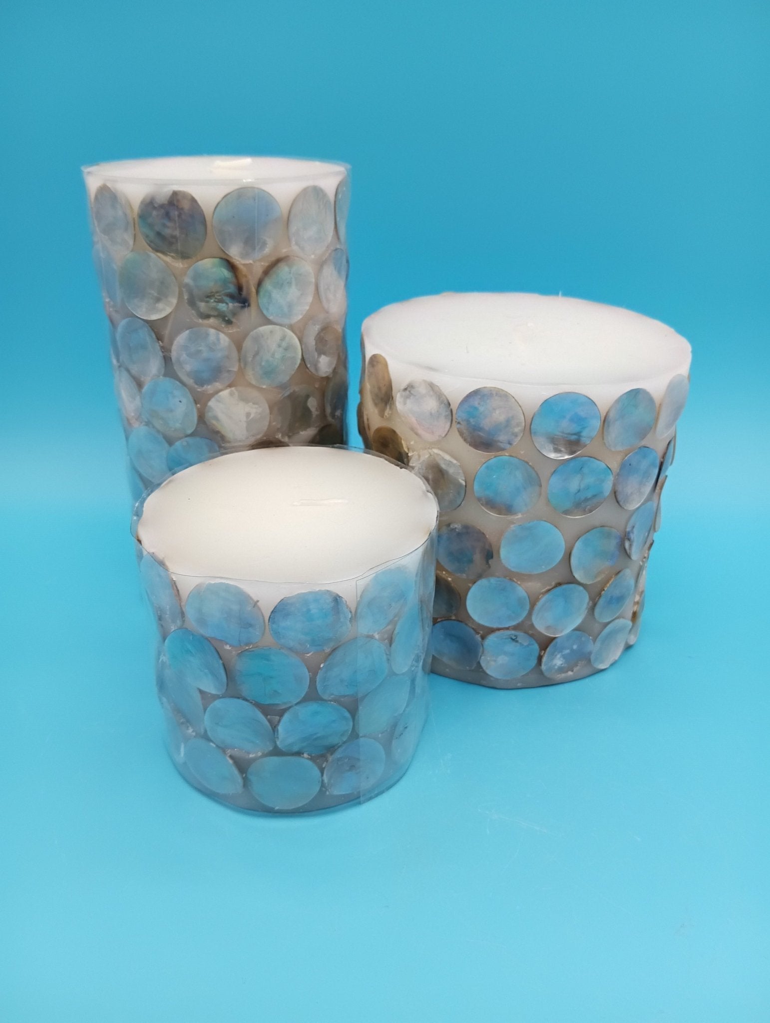 Mother of Pearl Accent Candles