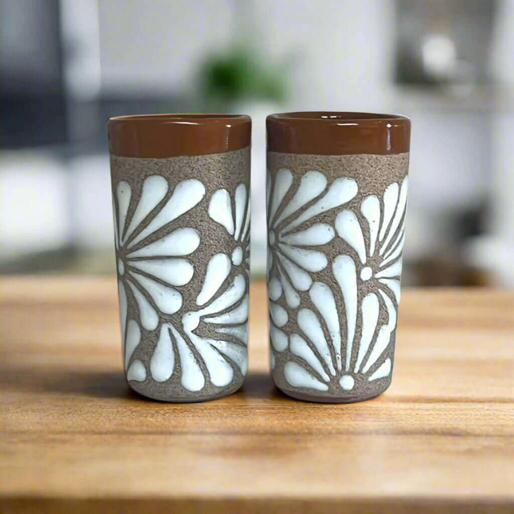 Rustic Talavera Shot Glass
